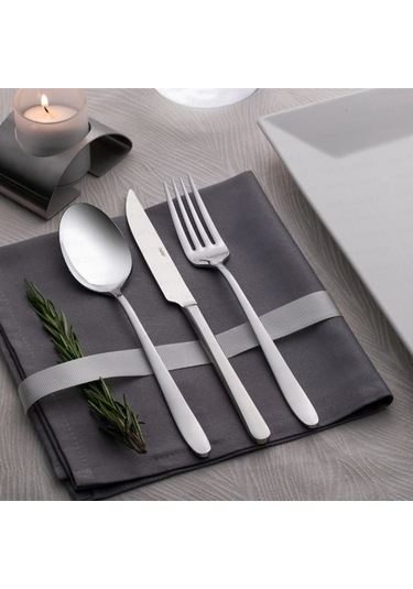 Nehir Sultan Kaşık Çatal Takımı - 36 Prç. Kaşık Çatal Takımı Seti 6 Kişilik