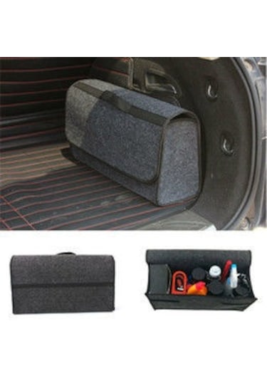 Araba Bagaj Organizer Araç Alet Eşya Düzenleyici Cepli Çanta Oto