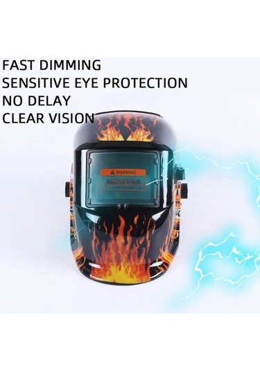 Ganzhoushop Renk Otomatik Maskesi Kaynak Headmask Güneş Koruma Ambition Adet 1 Cq