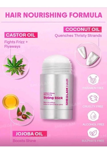Sheglam Haır Parlaklık Ve Şekillendirici Stick 30 G
