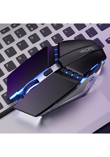 Yındıao 6 Tuşlu Oyun Ofisi Usb Mekanik Kablolu Fare Siyah Diğer