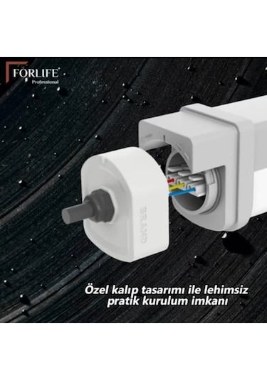 Forlife Osram Ledvance Led Chıpli 40w Ip65 Etanj Armatür 4 Adet Beyaz