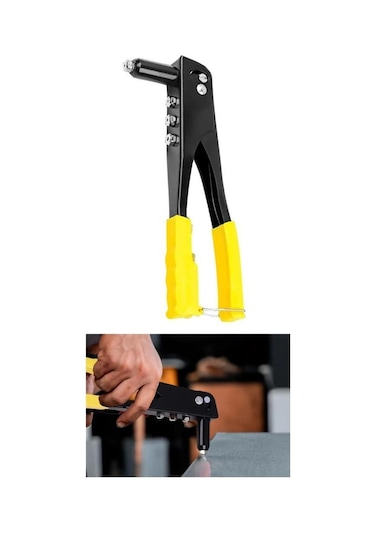 Profesyonel Perçin Tabancası Araç Koltuk Mobilya 24 Cm