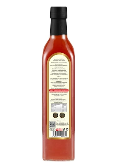 Hanzade Bitkisel Gül Sirkesi 3 x 500 ML