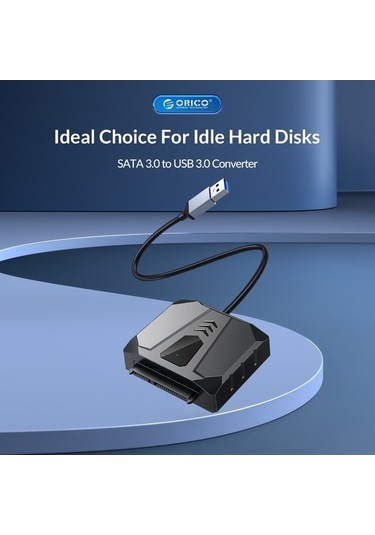 Novahub Orıco Uts2 Usb 3.0 2.5 Sata Hdd Adaptörü, Silikon Kılıflı, 1m Kablo Uzunluğu