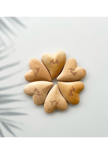 Ahşap Kalp Masaj Aleti