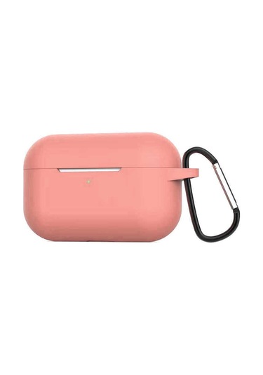 Noktaks - Airpods Pro Uyumlu - Kılıf Darbelere Karşı Dayanıklı Airbag Silikon Kılıf - Pembe - T10871 Pembe