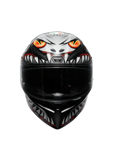 Agv K1 S Lyzard Matt - Black / Grey / Red - M Diğer