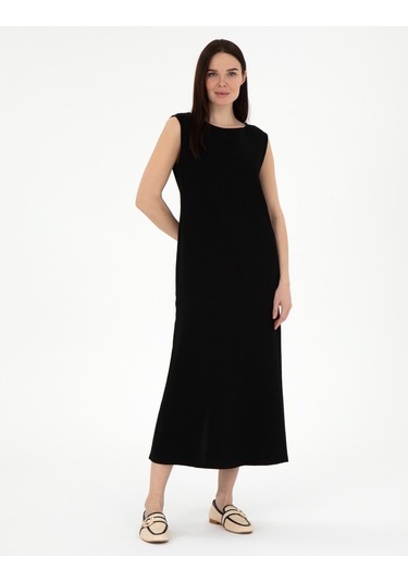 Pierre Cardin Kadın Siyah Elbise Dokuma 50301066-vr046 Siyah