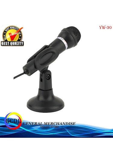 Yw-30 Masaüstü El Mikrofonu Kondenserli Tripod Ayaklı