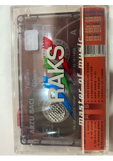 3 Adet Arzu Bacı Kaset