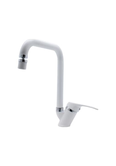 Kustar Lexus Beyaz Mutfak Eviye Bataryası