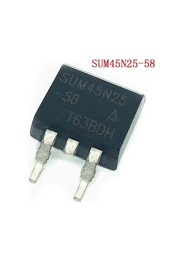 Sum45n25-58e3 To-263 45a 250v N-channel Mosfet 10 Adet