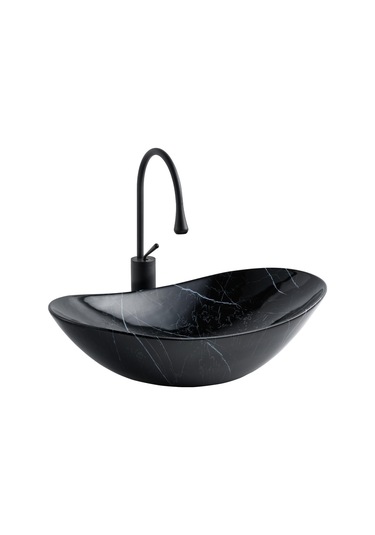 Lena E-2113M5 Tezgah Üstü Porselen Lavabo