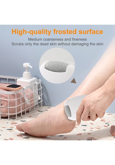 Moveevo Ev Kullanımı Için Elektrikli Ayak Öğütücü Ayak Öğütme Cihazı Ölü Deriyi Çıkarmak Için Pedikür Nasır Ayak Onarım