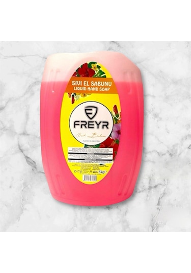 Freyr Çiçek Bahçesi Sıvı El Sabun 5 L
