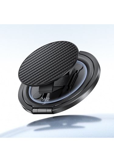 Benks L56 Magnetik Parmak Ring Stand 360 Derece Dönebilen Armorpop Kevlar Siyah-gri Siyah-gri