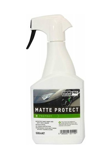 Valet Pro Matte Protect Mat Boya Ve Kaplama İçin Hızlı Cila 500ml