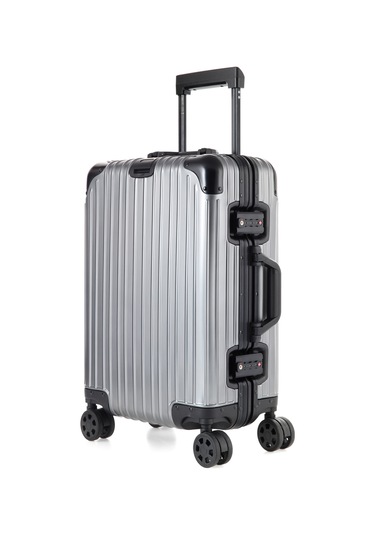 Verage Unisex Kabin Boy Valiz V. 5250-1 Gümüş