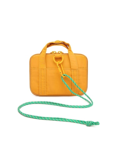 Smart Bags Mikro Poly Kumaş Askılı Mini Boy Kadın Cüzdanı 3346 Hardal
