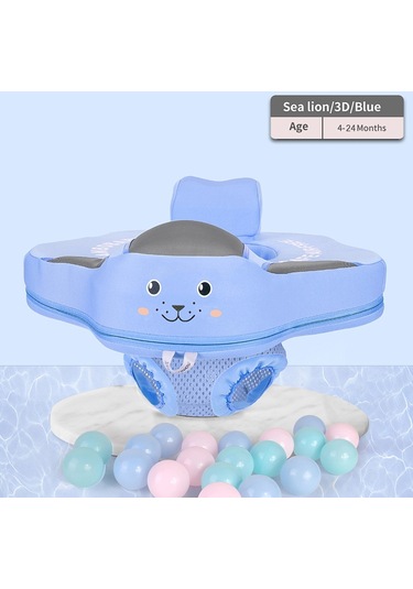 Mambobaby B504 Şişme Olmayan Bebek Havuz Koltuğu Şamandıra Mt3138bl Mavi