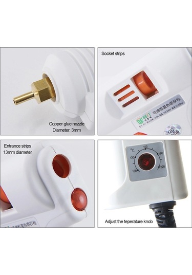 Sones Best-bf 100w Ac 220v Sıcak Tutkal Tabancası Sıcaklık Ayarlanabilir