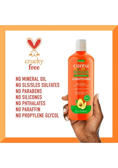 Cantu Avokado Nemlendirici Saç Kremi 400 Ml