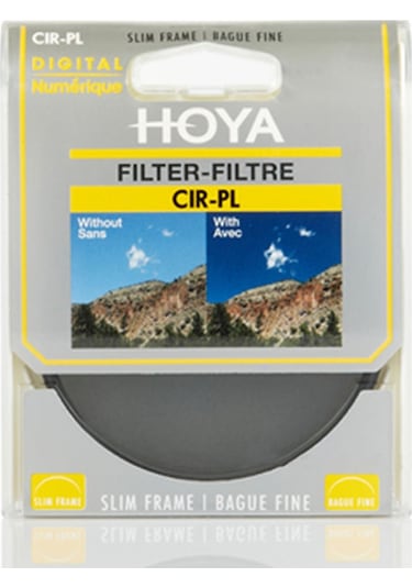 Hoya 46 MM CIR-PL Slim Polarize Filtre