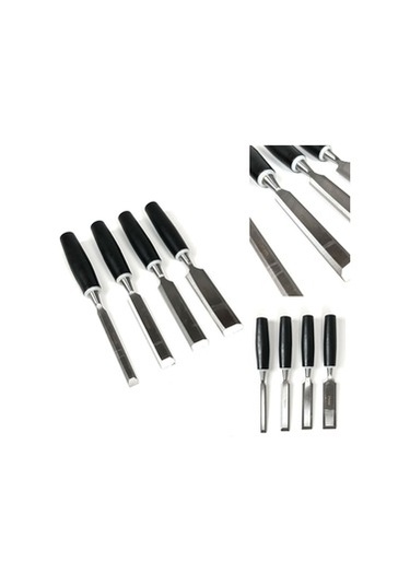 Iskarpela Seti 4 Parça Karbon Çelik 22cm