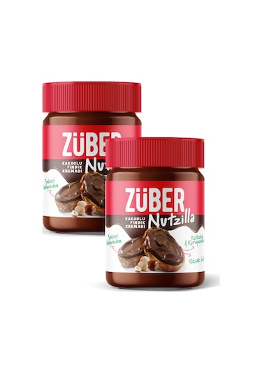 Züber Kakaolu Fındık Kreması 2 x 315 G