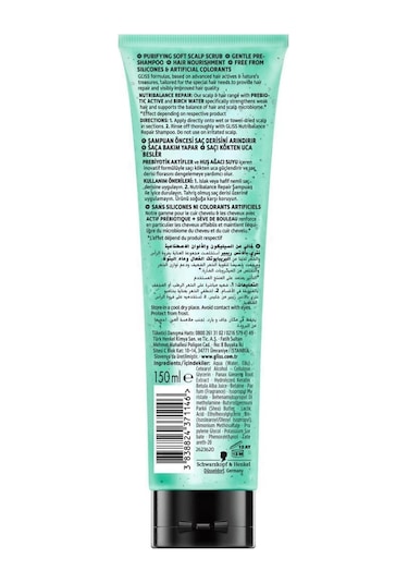 Gliss Nutribalance Repair Saç Bakım Kremi 150 ML x 2 A