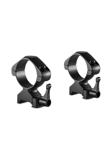 Hawke Precision Steel Ring Mounts 34mm Orta Yükseklikte Dürbün Ayağı Siyah