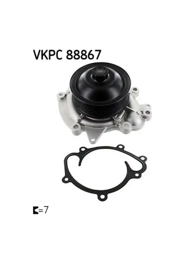 Mercedes E350 W212 Devirdaim 2009-2013 Skf Vkpc88867
