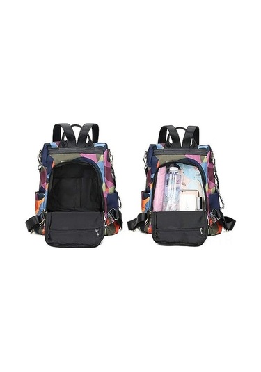 Yulong Yrchenglı Kadın Naylon Hırsızlığa Karşı Dayanıklı Sırt Çok Renkli