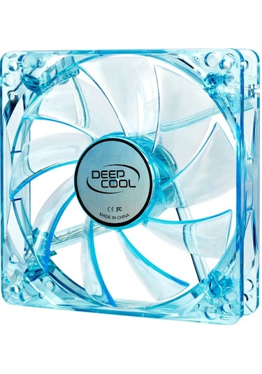 Deep Cool Xfan 120U B/B Yesıl Uzerıne Yesıl Ledlı Kasa Fanı 120Mm