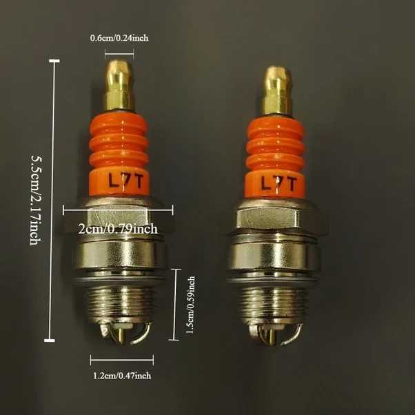 Dashanshop 2 Adet L7t Yüksek Performanslı 3 Uçlu Buji 2 Zamanlı Motorlar İçin