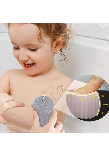 Bebek Peeling Banyo Süngeri Çok Renkli