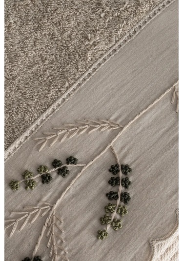 Ecocotton Derin Bej %100 Organik Pamuk Yüz Havlusu 50 90 Cm Bej