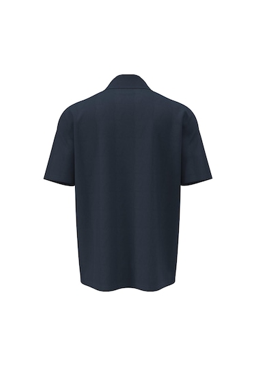 Calvin Klein Erkek Lacivert Tatil Gömleği-13709 Lacivert