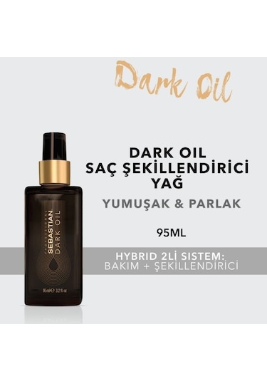 Dark Oil Saç Yağı 95 Ml - Tüm Saç Tipleri Için