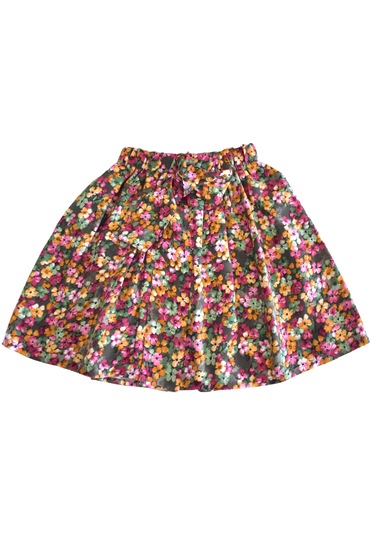 Fitilli Crop Ve Etek Takım Çok Renkli