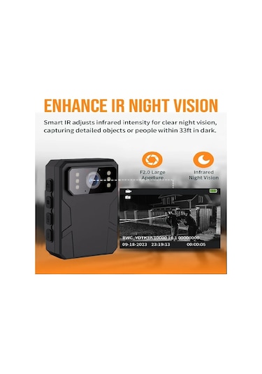 Dashanshop Jiacuali Taşınabilir Hd Dvr Camera 32gb Tf Card 1080p Full Hd Gece Görüşü Hareket Algılama Bisiklet Araç Ev Seyahat Güvenlik