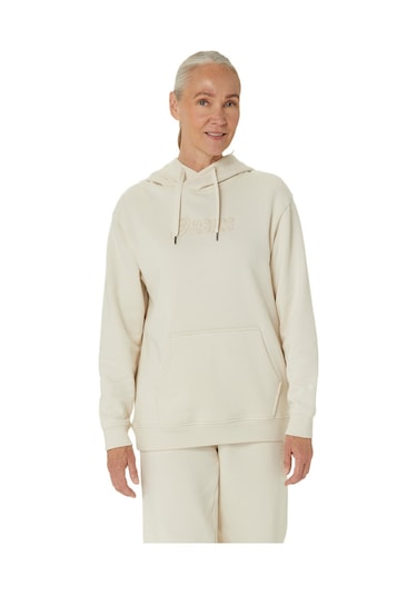 Asics ASICS LOGO OTH HOODIE Bej Women Sweatshirt 2032C845-200