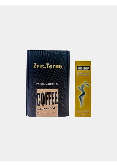Coffee Bitkisel Kahve Karışımı Vücut Sıkılaştırıcı Bitkisel Bakım Jeli Filtre