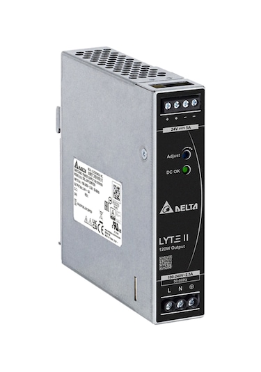 Delta DRL-24V120W1EN 120W 24 VCD 5A Ray Tİpi Güç Kaynağı