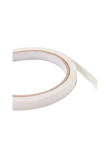 Springsun 5 Adet Beyaz 10mm Çift Taraflı Bant - Güçlü Yapışkanlı, Ofis/ev/dıy İçin İdeal