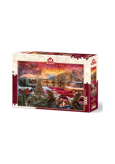 Art Puzzle 2000  Parça Karavan Kampı 5472