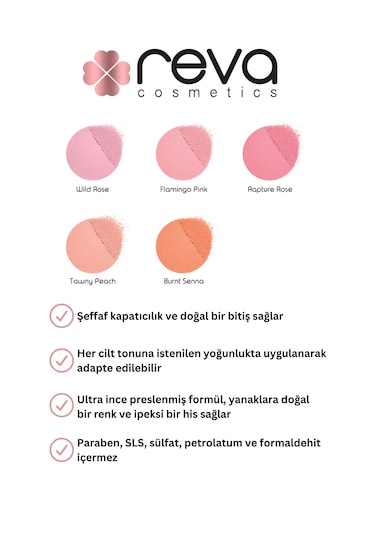 Süper Ince Toz Allık - Superfine Blusher Rapture Rose - No: 701 - Vegan & Temiz Içerik Bordo