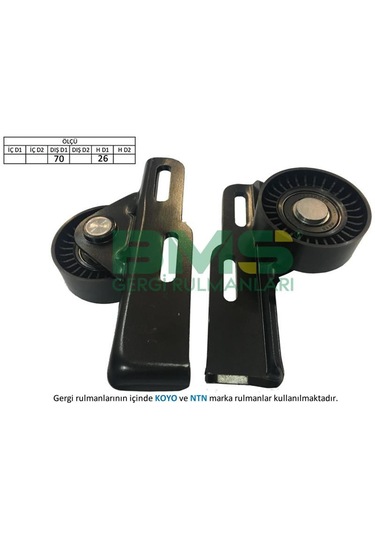 Bms 004 Alternatör Gergi Rulmanı Megane I 1 4e 1 6i 1 6e 96 99 7