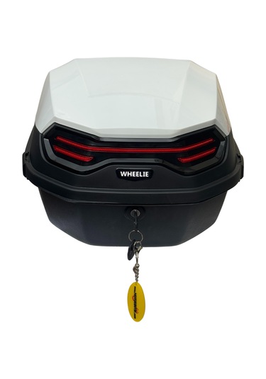 Wheelıe Xt08-w 32 Litre Motosiklet Arka Çanta Beyaz